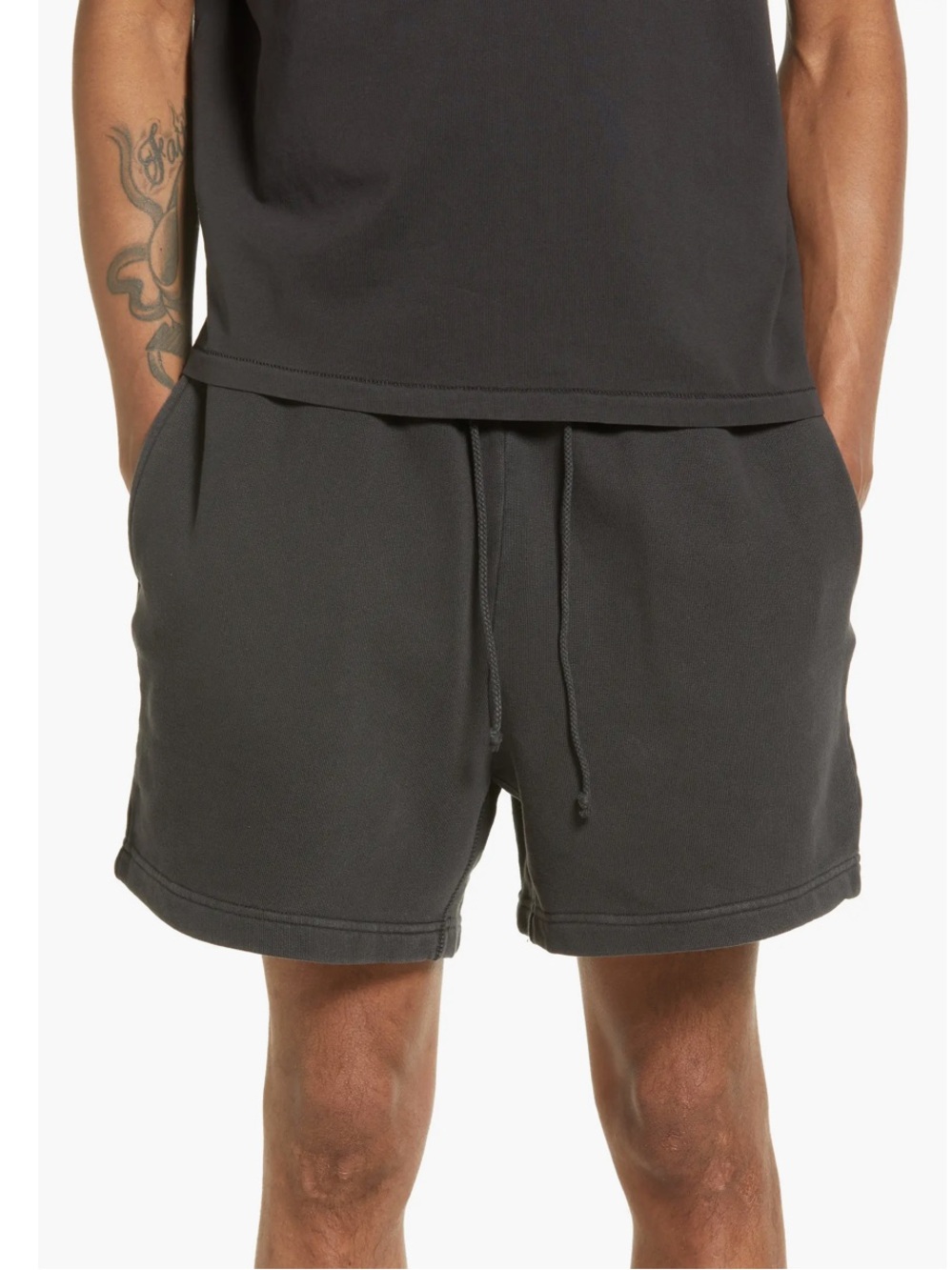 Elwood Core Organic Cotton Brushed Terry Sweat Shorts